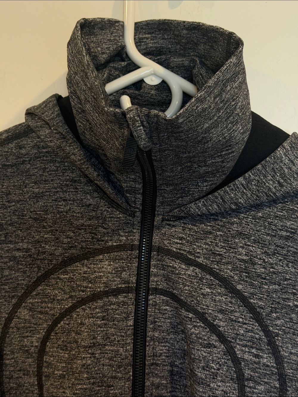 lululemon athletica Gray Heather Full-Zip Jacket - Picture 3 of 9
